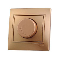 Светорегулятор СП 1000Вт Mira зол. метал.  701-1313-157