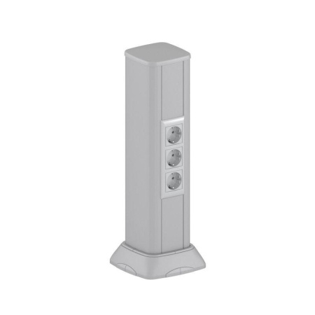 Мини-колонна 0.5м алюм. сер. метал. RAL 9006  19554