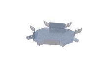 Лоток крестообразный 200х200 сталь 1.2мм ЛМс-К цУТ1.5 СОЭМИ Н0121390834