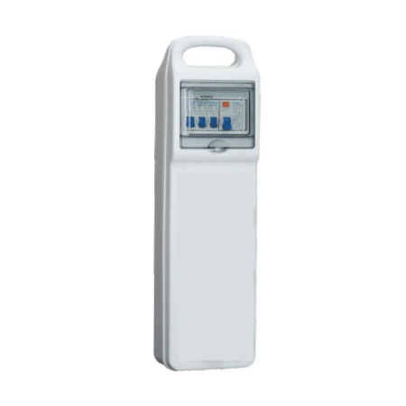 Корпус мобильный с окном IP66 450х140х95мм (ВхШхГ)  MDBW07-66
