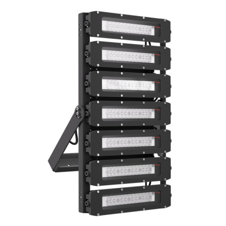 Прожектор светодиодный LAD LED R700-7-PC-10-750-D48-700L1 ST 700Вт CRI70 5000К IP67 230В КСС типа "К" крепление на лире LADesign LADR77PC10750D48700L1ST