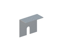 Скоба крышки НЛ-СК У3 H=70мм сталь 1.5мм СОЭМИ Н0113195400