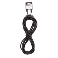 Труба автомобильная гофрированная ПП разрезная d4.7мм черн. (уп.5м)  15-0505