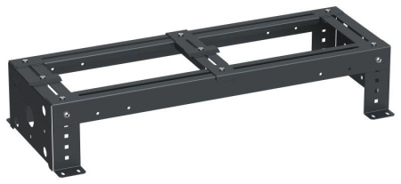 Кронштейн для монтажа лотка на шкаф 800мм черн. LINEA S  LS-SBT05-800