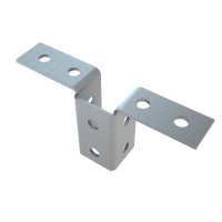 Основание угловое двойн. для страт-профиля 41х41 сталь 4мм OUSG41-41 HD КМ LO14270