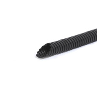 Труба гофрированная ПНД легкая d25мм с протяжкой черн. (уп.50м)  ГФ-1100025-050