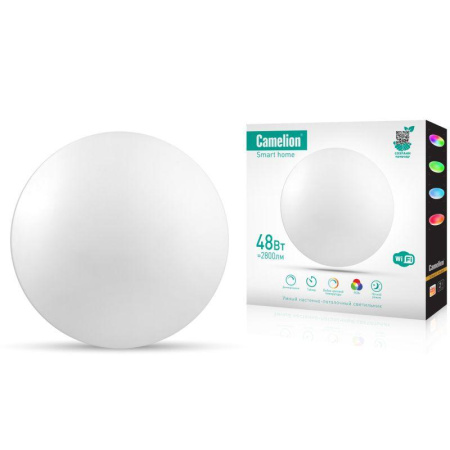 Светильник светодиодный умный Smart Home LBS/SH-48/RGBCW/WIFI 48Вт RGB+DIM+CW 220 WIFi  14783