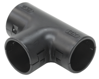 Тройник открывающийся TI32G черн. (уп.5шт)  CTA10D-TIG32-K02-005