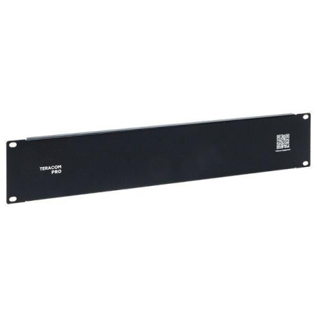 Фальшпанель TERACOM PRO 2U черн.  TRP-2FP-BK