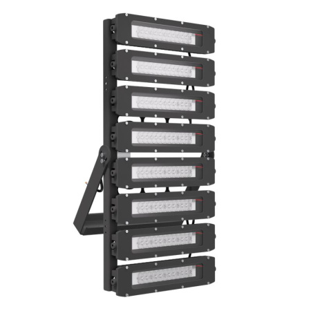 Прожектор светодиодный LAD LED R700-8-PC-10-750-D48-800L1 ST 800Вт CRI70 5000К IP67 230В КСС типа "К" крепление на лире LADesign LADR78PC10750D48800L1ST