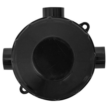 Коробка распаячная КМР-040-040б трехрожковая 70х35 черн. PROxima  plc-kmr-040-040b