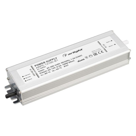 Блок питания ARPV-12100-B1 12В 8.3А 100Вт IP67 метал.  028786