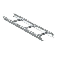 Лоток лестничный LT 300х80 L2000 сталь 1.2мм оцинк./полимер.  LT.3008.2012.ZNRAL7032