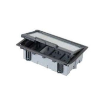 Лючок 2 S-мод.  Connect черн. + рамка SF270-14