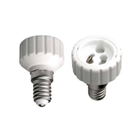 Переходник LH14-GU10L с E14 на GU10 корпуса PBT  06470