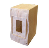 Бокс ОП 4м без защ. шторок IP40 сосна  КМ2040-04-И