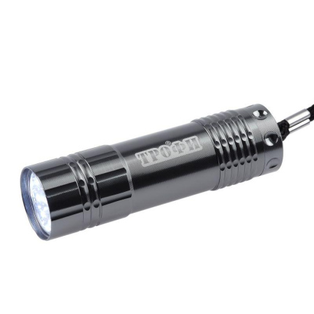 Фонарь ручной TM9 9LED алюм. элементы питания 3хAAA (не в компл.) (картон. упак.)  Б0002225