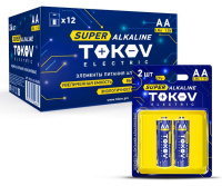 Элемент питания алкалиновый AA/LR6 (блист.2шт)  TKE-ALS-LR6/B2