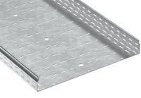 Лоток листовой перфорированный ESCA 7 80х600 L2500 сталь 2.0мм HDZ  CLP10-080-600-200-D25-HDZ