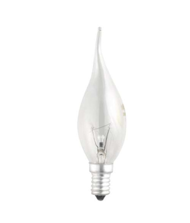 Лампа накаливания CT35 60W E14 clear "Свеча на ветру"  3321468