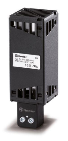 Электронагреватель щитовой 110…250В AC/DC 25Вт уст. на рейку 35мм IP20  7H5102300025