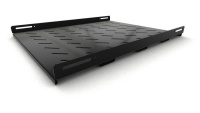 Полка стационарная 19дюйм Г=650мм нагр. до 50кг TSH3M-650-RAL9004 усилен. с боков. крепл. для шкафов TTB TTBR TTC2 Г=800-1200мм 485х650мм черн. RAL 9004  397127