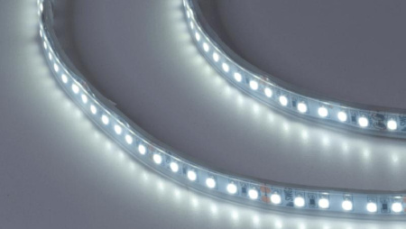 Лента светодиодная стандарт 3528 120LED/м 9.6Вт/м холод. бел. 24В IP66 со скотчем 3М (уп.5м)  00-00014780