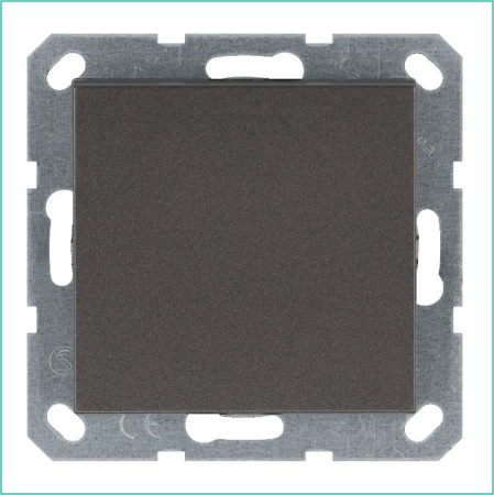 Выключатель 1-кл. 10А IP20 механизм мокко  G3011Z