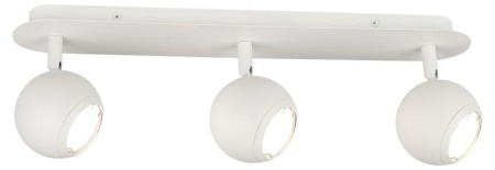 Светильник OL36-3 WH MR16 GU10 IP20 настенно-потолочный спот бел. ЭРА Б0056373