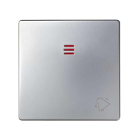 Клавиша с пиктограммой "звонок" для 75160-39 82/82Nature алюм. 82015-33