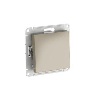 Выключатель 1-кл. AtlasDesign (сх. 1) 10AX быстрозажим. клем. механизм шампань SE ATN000511S