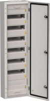 Корпус металлический ЩРн-84 (1х84) 1085х310х140 IP54 сер. TITAN 5  TI5-50-N-084-54-7035