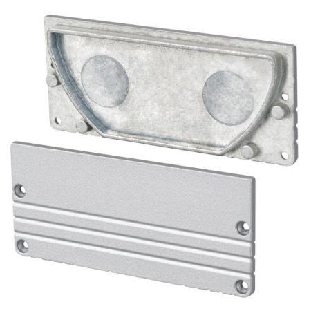 Заглушка для ALU-POWER-W80N глухая металл  019098