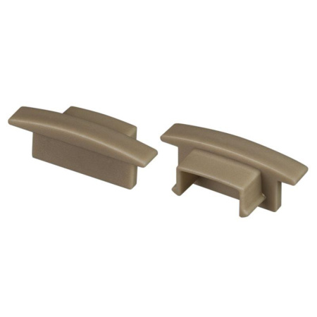 Заглушка LINE-2308-F OLIVE GREY глухая пластик  038636