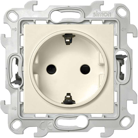 Розетка 1-м СП  24 16А IP20 2P+E Push&Go защ. шторки механизм сл. кость  2420432-031