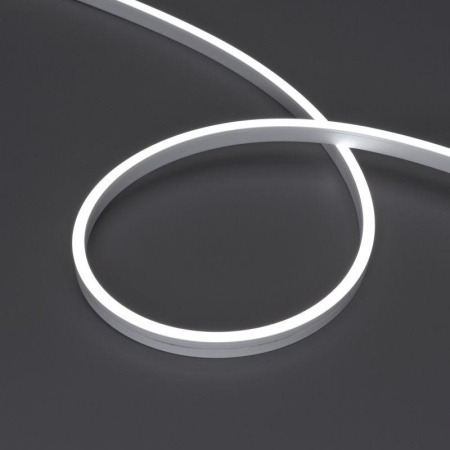 Лента герметичная MOONLIGHT-SIDE-A120-06x12mm 24В White6000 (9.6Вт/м IP65 wire x2) (прямой вывод кабеля) (уп.5м)  041033