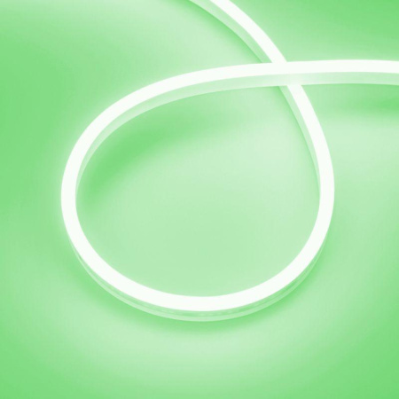 Лента светодиодная герметичная AURORA-PS-A120-12x6mm 24V Green 10Вт/м IP65 2835 (уп.5м)  036680