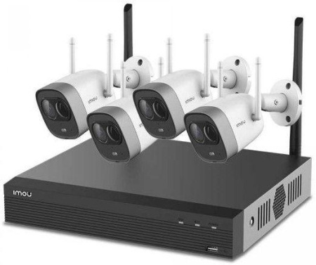 Комплект видеонаблюдения KIT/NVR1104HS-W-S2/4-G26E  1417191