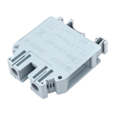 Колодка клеммная винтовая 35 UT сер.  scr-ut-35-g