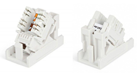 Розетка (вставка) SIP2K-C5E-M45-22.5 (45х22.5) аналог Mosaic с накл. мод. RJ45 кат.5E  35210