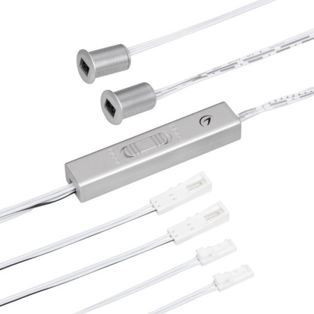 ИК-датчик SR-PRIME-RECESSED-IRD/H-R11-SL (12-24В 48-96Вт DOOR/HAND) IP20 пластик  046466