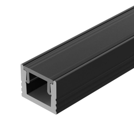 Профиль SL-MINI-8-H6-2000 ANOD BLACK алюм. без экрана  030522