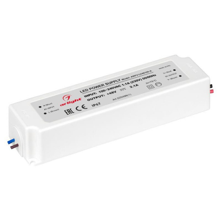 Блок питания ARPV-LV48100-A 100Вт 48В 2.1А IP67 пластик  025496(1)
