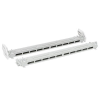 Держатель двойной для установки шин N/PE (без шин)  nv-bh-2