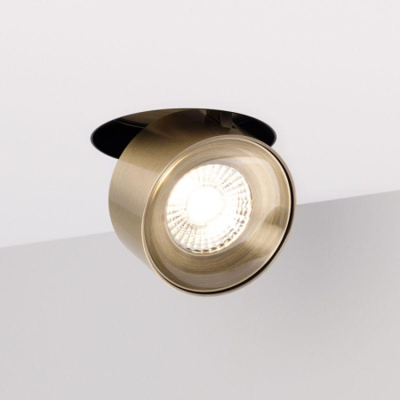 Светильник светодиодный SP-PLURIO-BUILT-TRIMLESS-R120-9W Day4000 BK-ABRS 36deg 230В IP20 металл  038047