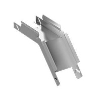 Угол для лотка вертикальный неперфорир. с поворотом вниз 135град. 1мм ЛУНГц150х150-135 оцинк.  EI-01.09.31.080