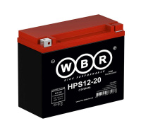 Аккумулятор стартерный 12В 20А.ч  HPS12-20 