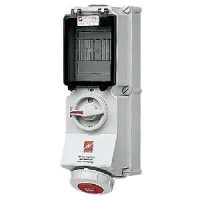 Розетка наружн. уст. Duo 32А 3P+E 3ч IP67 Mennekes 5946A