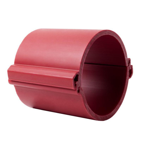 Труба гладкая ПНД разборная d160мм 750Н красн. (дл.3м) PROxima  tr-hdpe-160-750-red