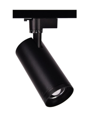 Светильник светодиодный трековый PTR 0728 ZOOM 28Вт 3000К IP40 15-60град. BL черн. Pro  5034358